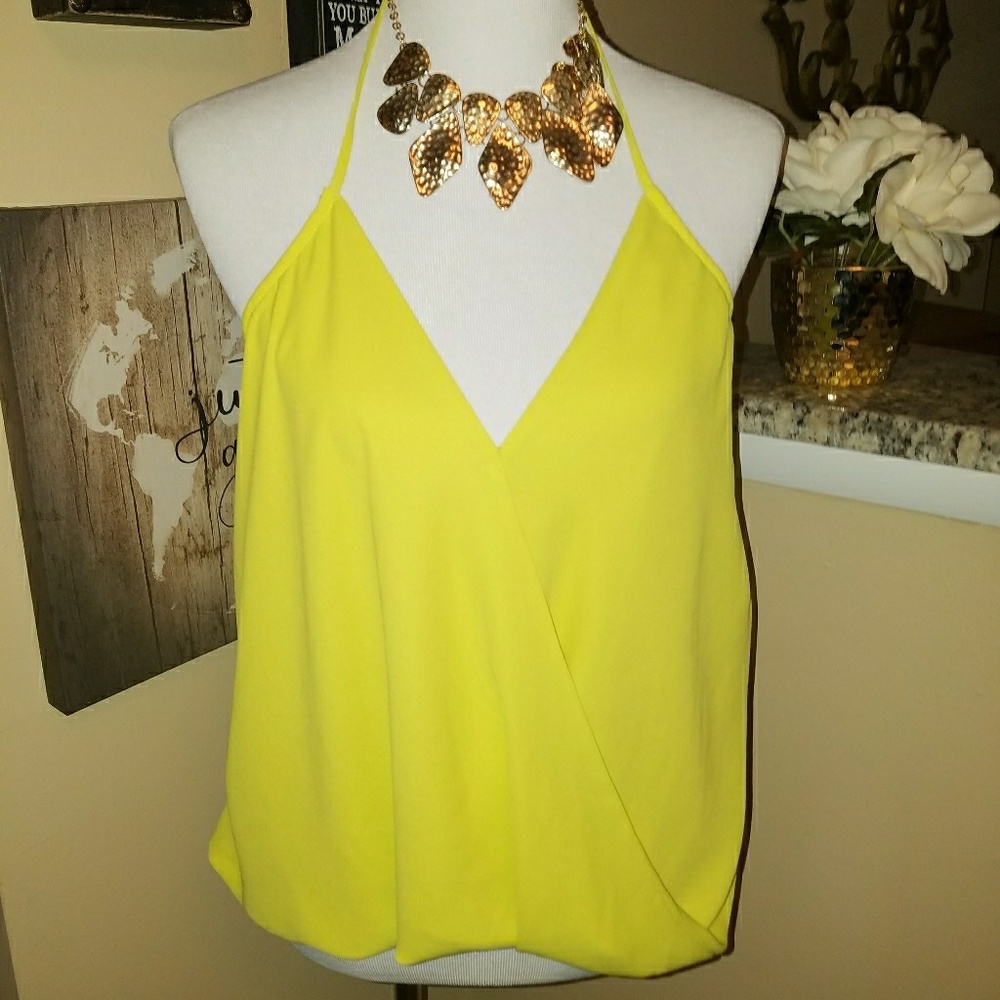 Akira Yellow/green halter